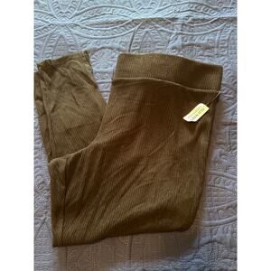 NWT Old Navy Women's Black Ribbed Sweater Pants Soft Comfy Size XXL